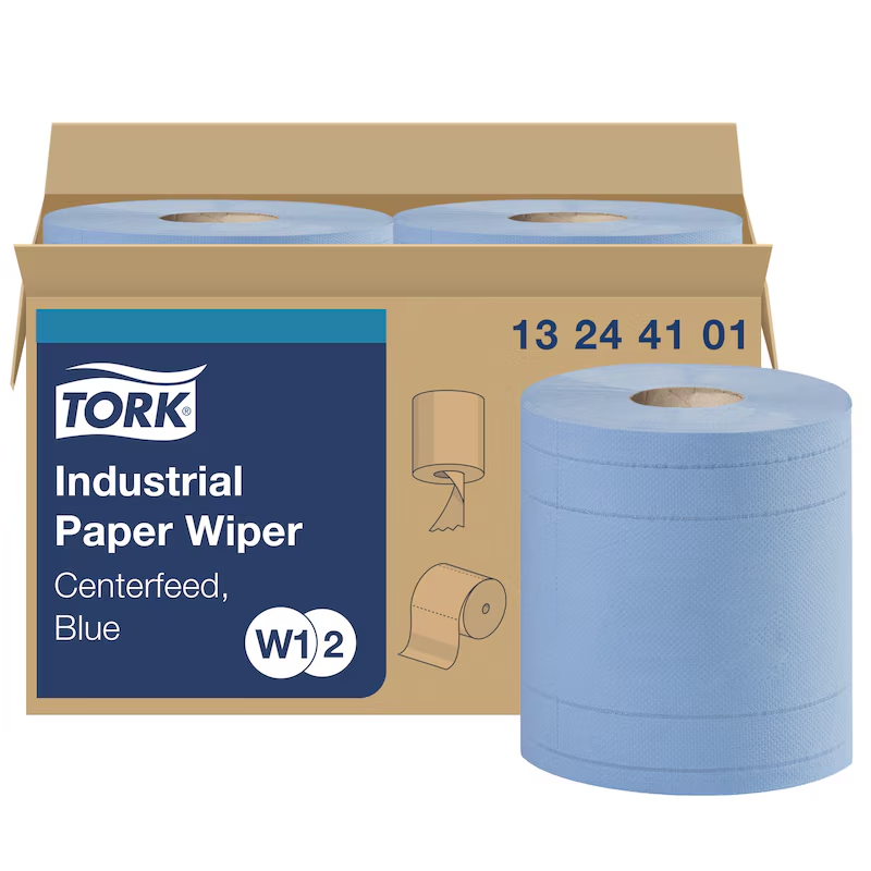 Tork Advanced Wiper 4-ply Blue 11" x 15.75" roll 2 case