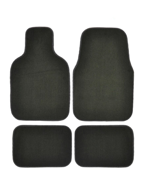 Avery 4-Piece Black Universal 20 Oz. Carpeted Floor Mats