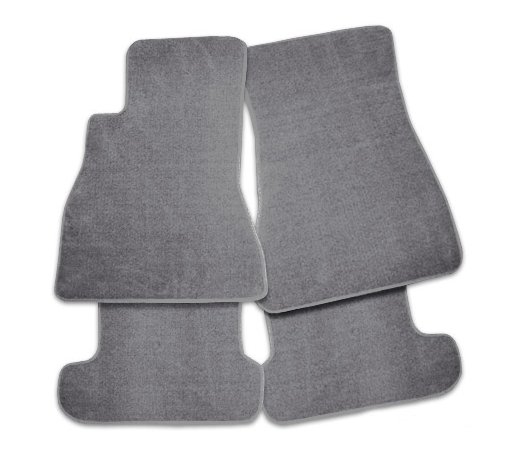 Avery 4-Piece Gray Universal 20 Oz. Carpeted Floor Mats