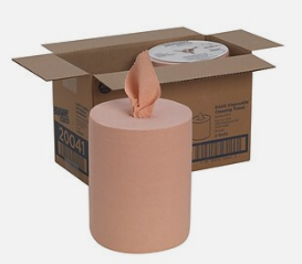 Georgia-Pacific 20041 Brawny Industrial All Purpose Orange Cleaning Wipes, Refill